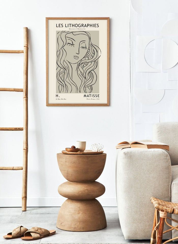 Sketch of Woman by Henri Matisse_Sugar & Canvas
