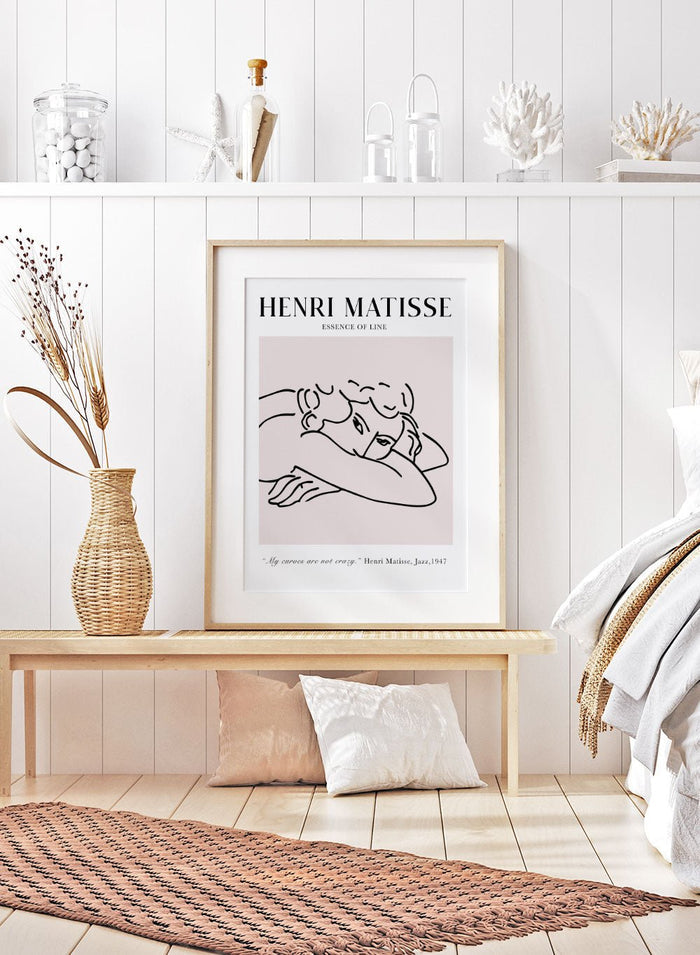 Sketch of Woman by Henri Matisse_Sugar & Canvas