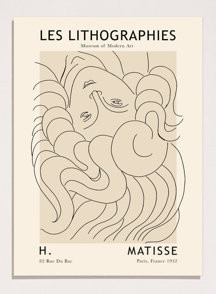 Sketch of Woman by Henri Matisse