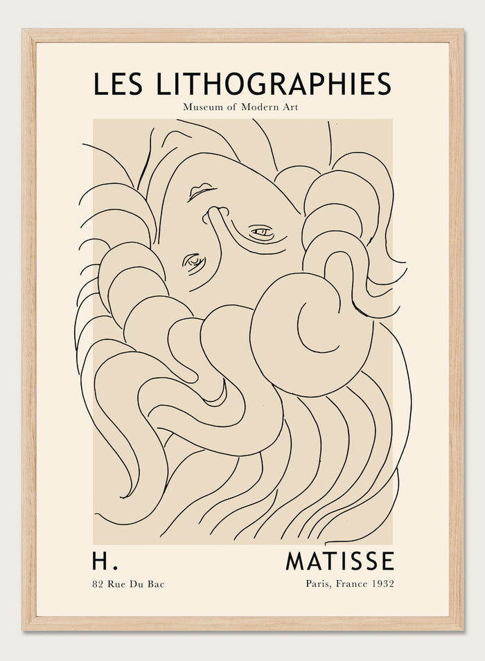 Sketch of Woman by Henri Matisse
