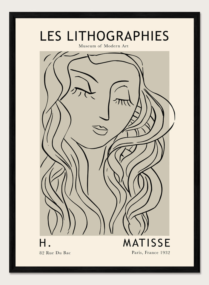 Sketch of Woman by Henri Matisse