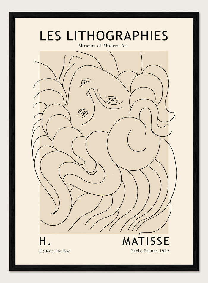 Sketch of Woman by Henri Matisse
