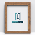Sleek Range Rustic Picture, Photo & Poster Frame with FramesPlus insert, front view