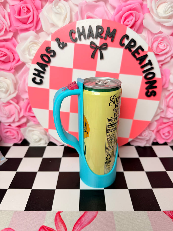 Slim Can Holder with Bow