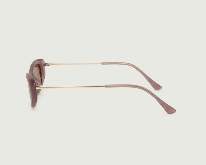 Fig::Slim Sunglasses cateye Purple acetate side