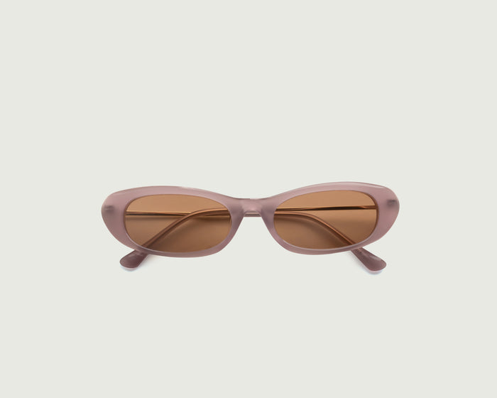 Fig::Slim Sunglasses cateye Purple acetate top
