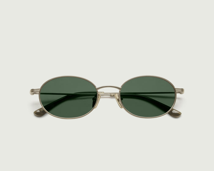 Gold Pine::Sloane Sunglasses pilot Gold metal top