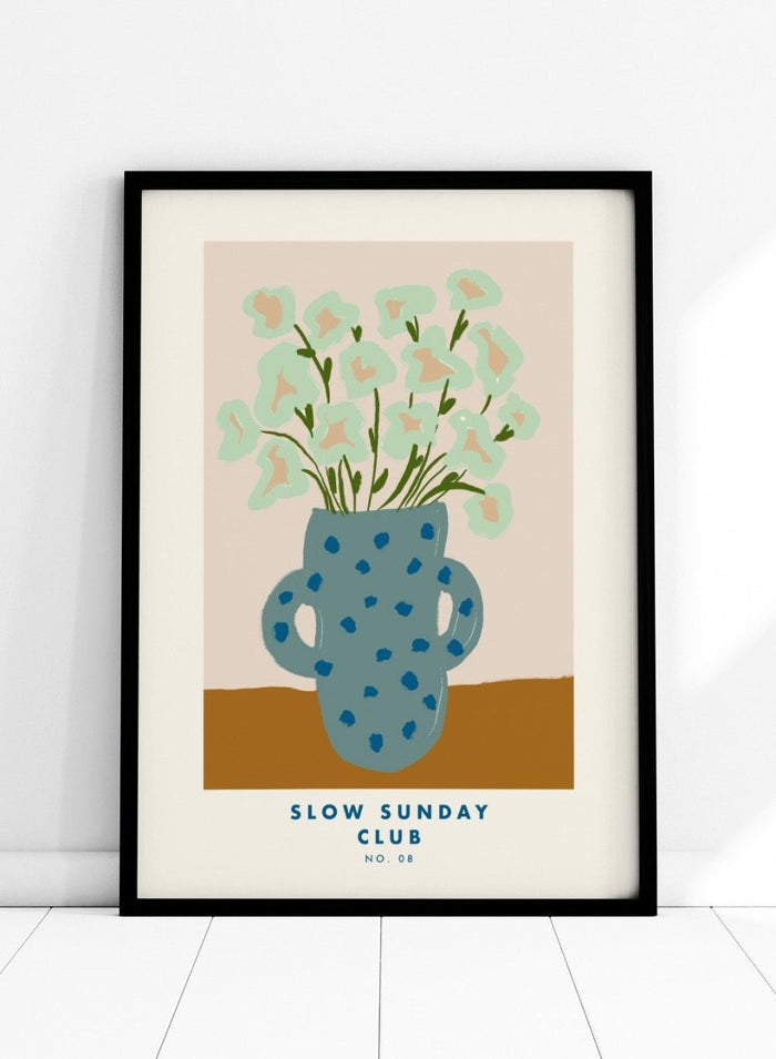 'Slow Sunday No. 08' Aesthetic Art Print_Sugar & Canvas_Sugar & Canvas