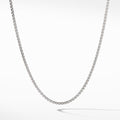 Small Box Chain Necklace with Gold
