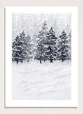 "Snow Capped Trees" Art Print_Sugar & Canvas_Sugar & Canvas