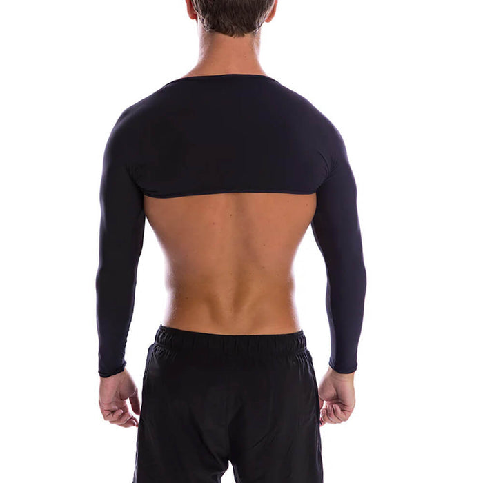 Sparms Cool Tech Plain Logo Golf Shoulder Wrap Black - 26 Unisex