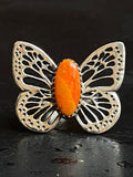 Spiny Oyster Butterfly Ring Size 6 | 925 Sterling Silver G197