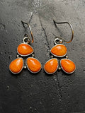 Spiny Oyster Hook Earrings | 925 Sterling Silver G249