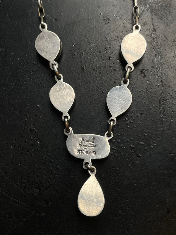 Spiny Oyster Lariat Necklace | 925 Sterling Silver G256