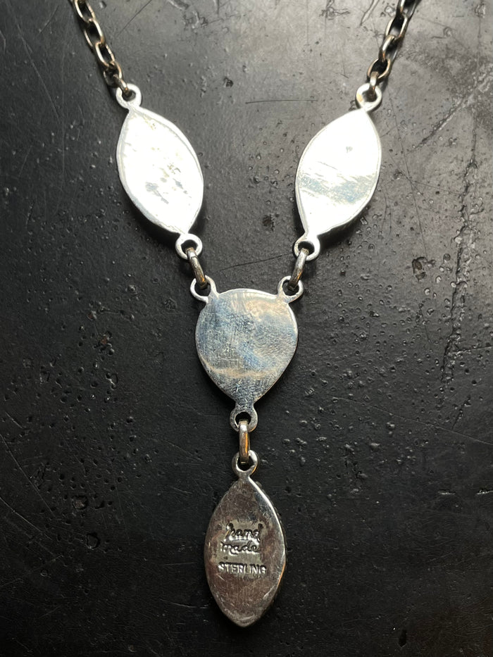 Spiny Oyster Lariat Necklace | 925 Sterling Silver G258