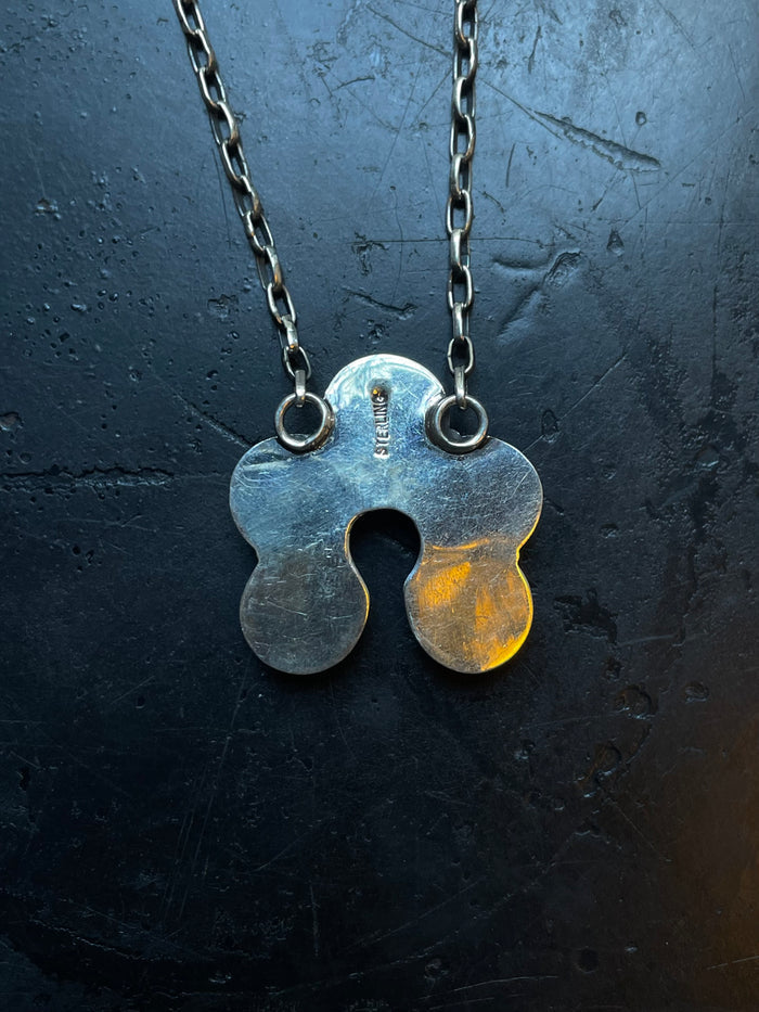 Spiny Oyster Naja Necklace | 925 Sterling Silver E354