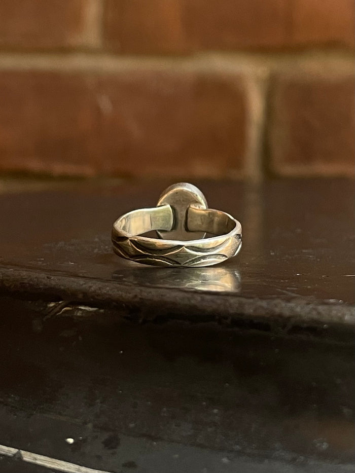 Spiny Oyster Ring Size 7.75 | 925 Sterling Silver G546