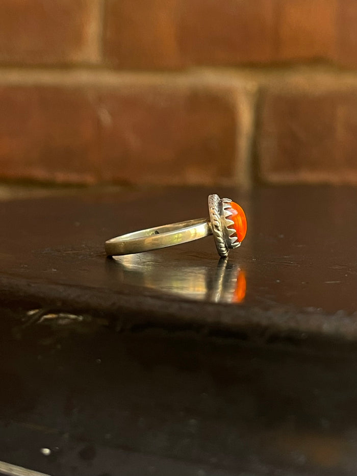 Spiny Oyster Ring Size 7.75 | 925 Sterling Silver G547