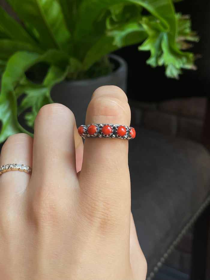 Spiny Oyster Ring Size 9.5 | 925 Sterling Silver G550