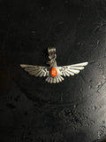Spiny Oyster Thunderbird Pendant | 925 Sterling Silver C960