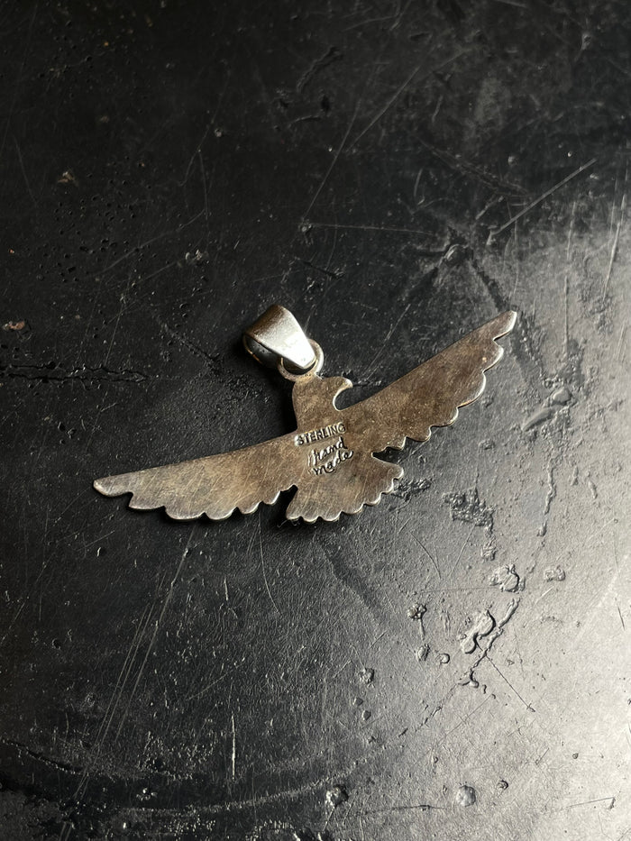 Spiny Oyster Thunderbird Pendant | 925 Sterling Silver C960