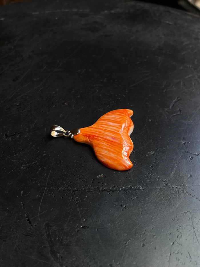 Spiny Oyster Whale Tail Pendant | 925 Sterling Silver E277