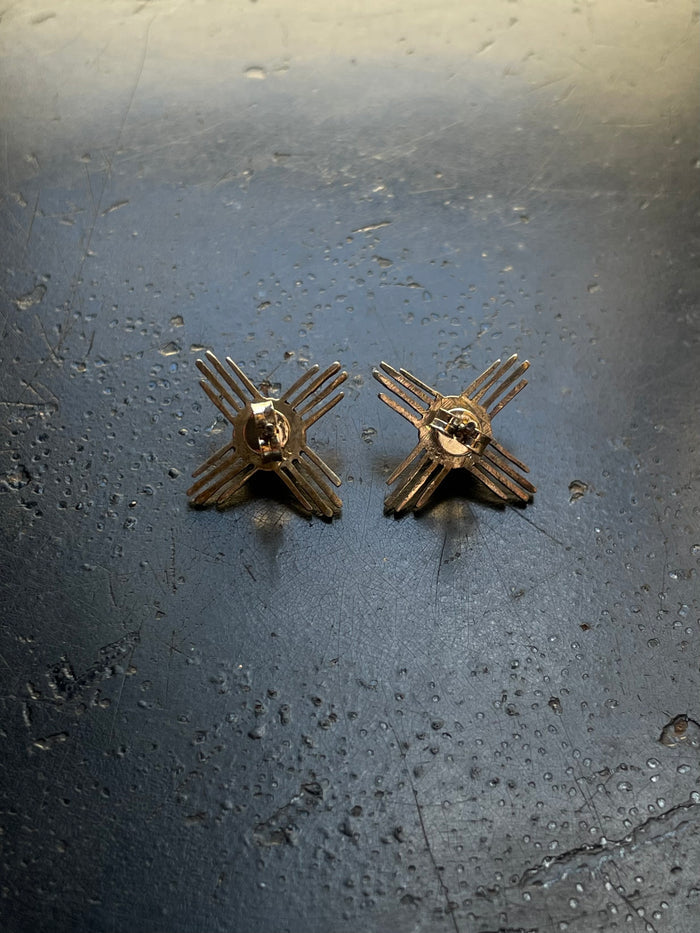 Spiny Oyster Zia Stud Earrings | 925 Sterling Silver G655