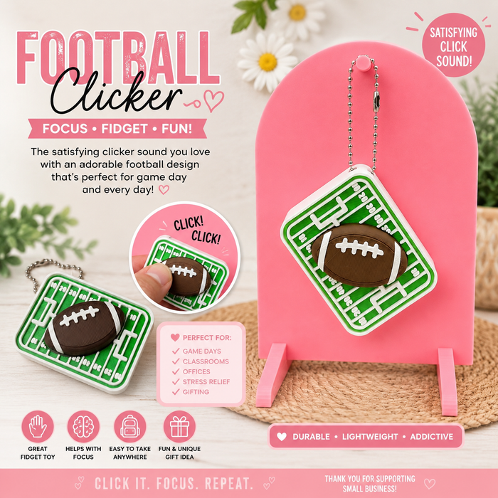 Sport Figet clicker keychain