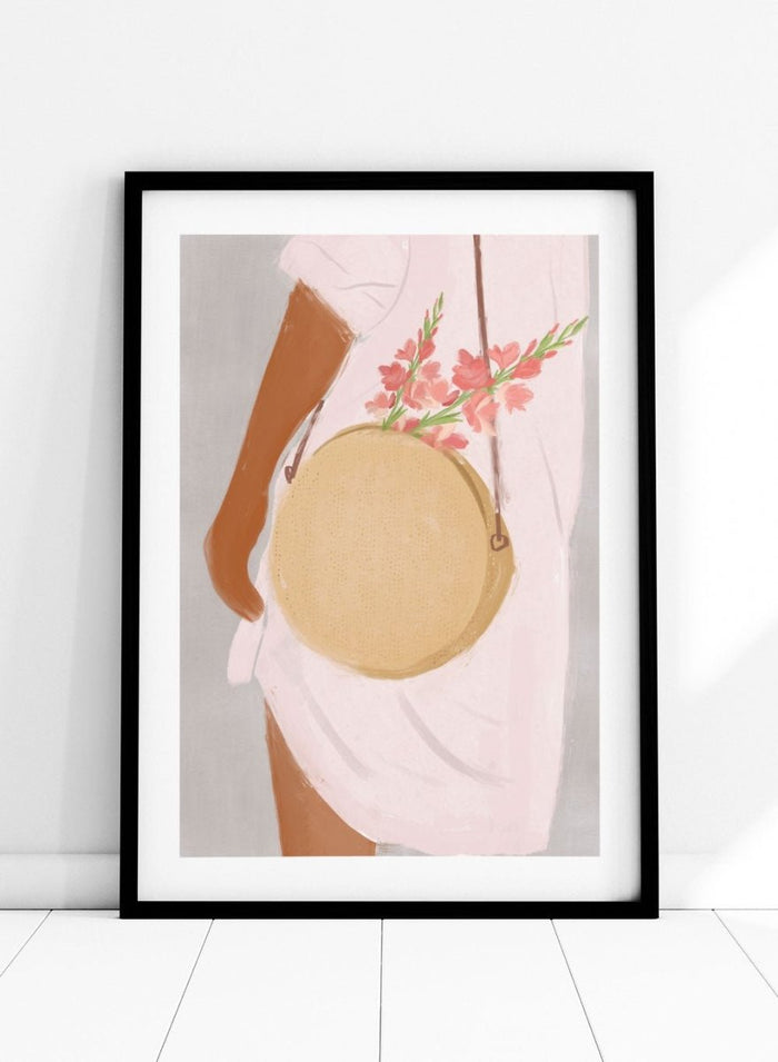 'Spring Stroll' Aesthetic Art Print_Sugar & Canvas_Sugar & Canvas
