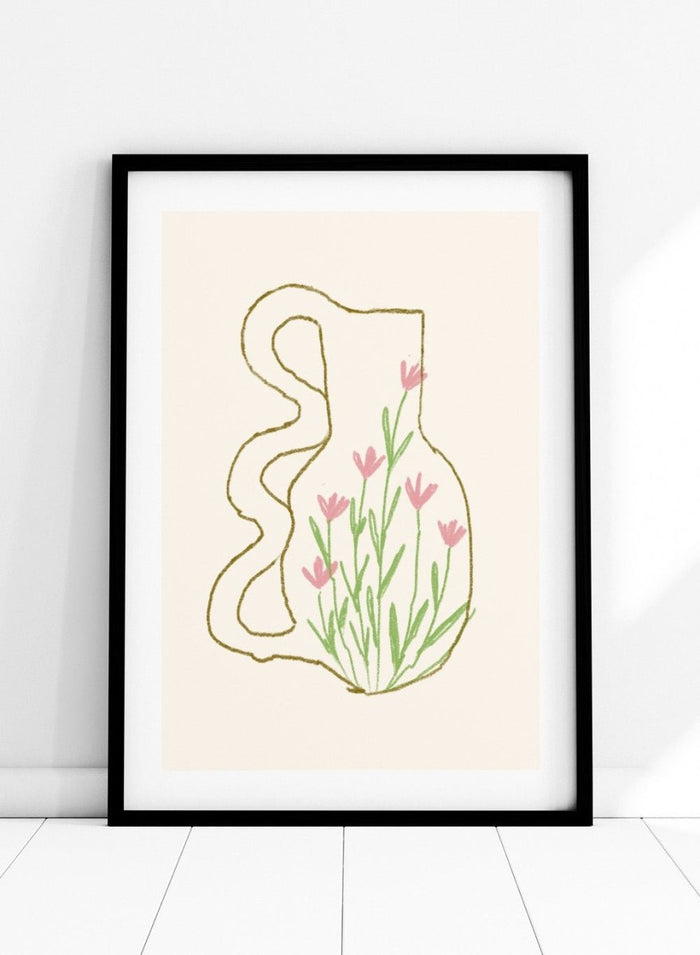 'Spring Vessel' Aesthetic Art Print_Sugar & Canvas_Sugar & Canvas