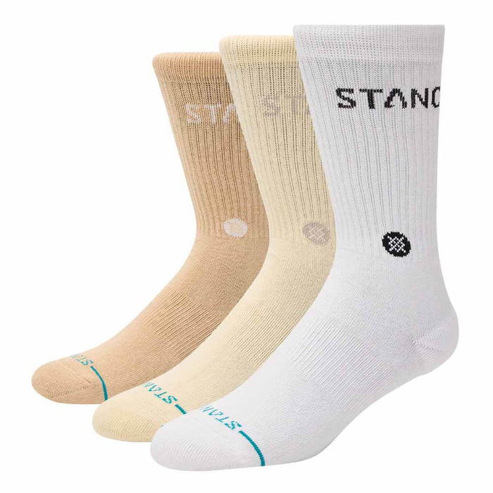 Stance Origin 3 Pack Crew Golf Socks - SP26 Unisex