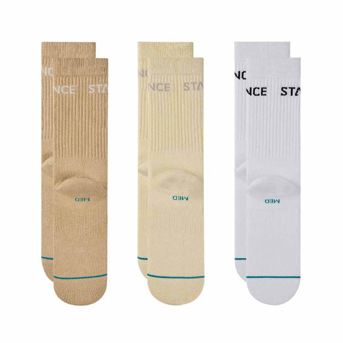 Stance Origin 3 Pack Crew Golf Socks - SP26 Unisex