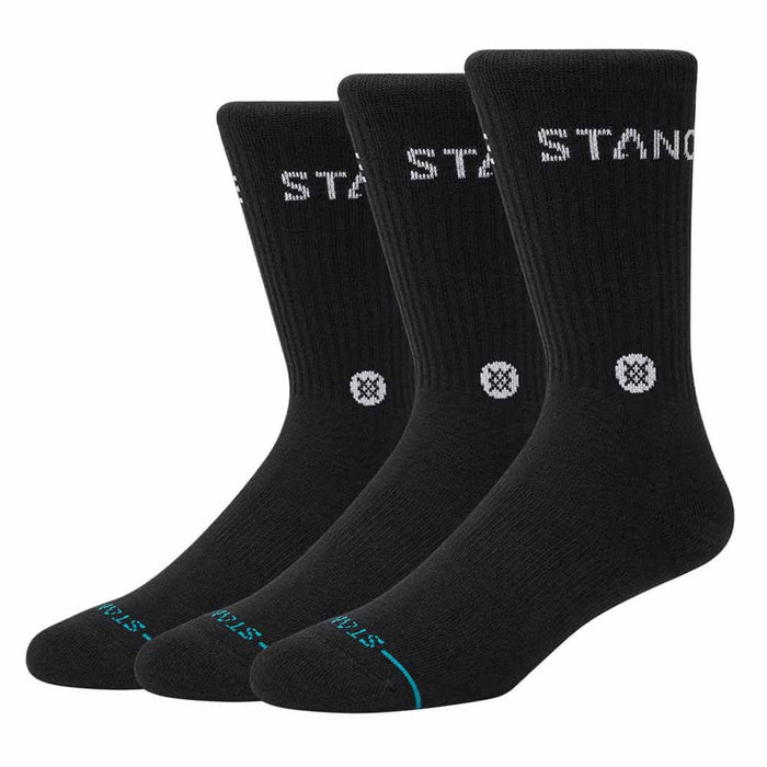 Stance Origin 3 Pack Crew Golf Socks - SP26 Unisex