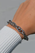 Sterling Silver Oval Link Bracelet