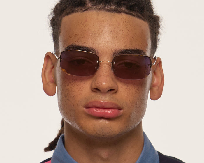 lifestyle-Coin-Aurora::men Stevie Sunglasses rectangle silver metal