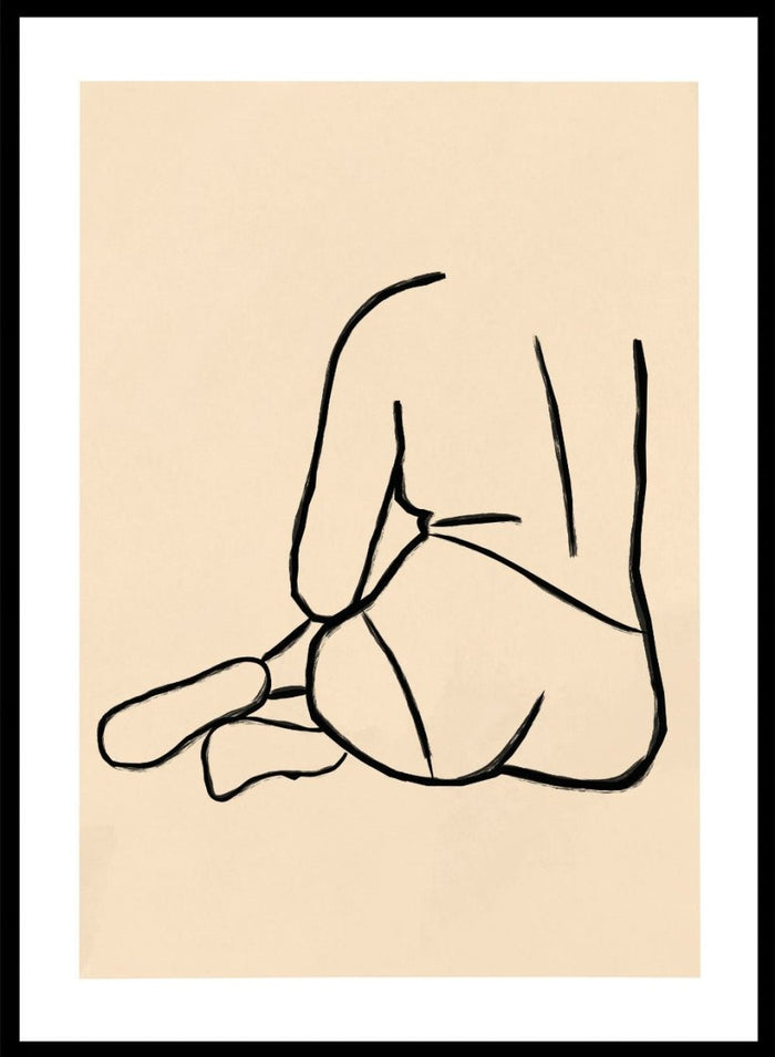 'Still Figure' Aesthetic Art Print_Sugar & Canvas_Sugar & Canvas