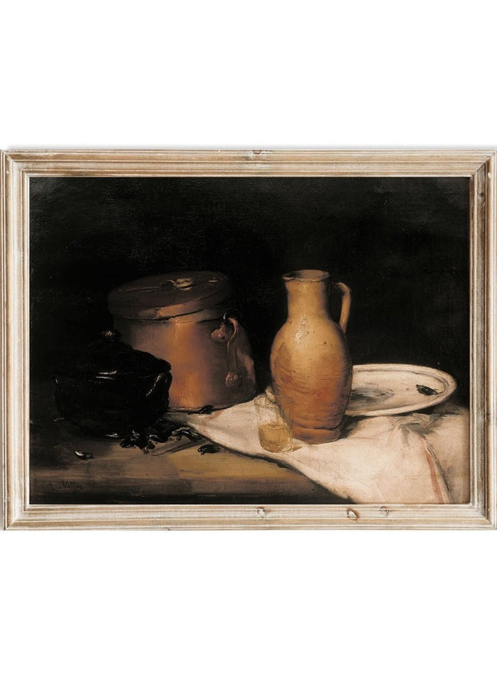 "Still Life" Kitchen Art Print_Sugar & Canvas_Alexis Vollon