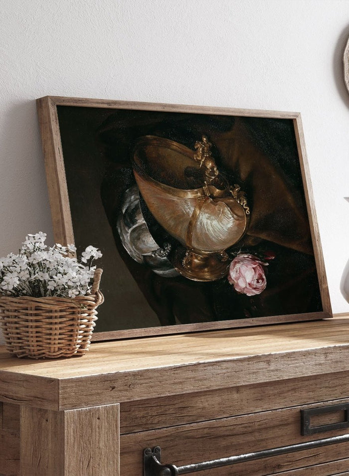 "Still Life with a Nautilus Goblet" Art Print_Sugar & Canvas_Anonymous