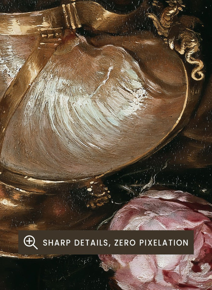 "Still Life with a Nautilus Goblet" Art Print_Sugar & Canvas_Anonymous