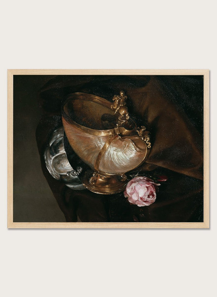 "Still Life with a Nautilus Goblet" Art Print_Sugar & Canvas_Anonymous