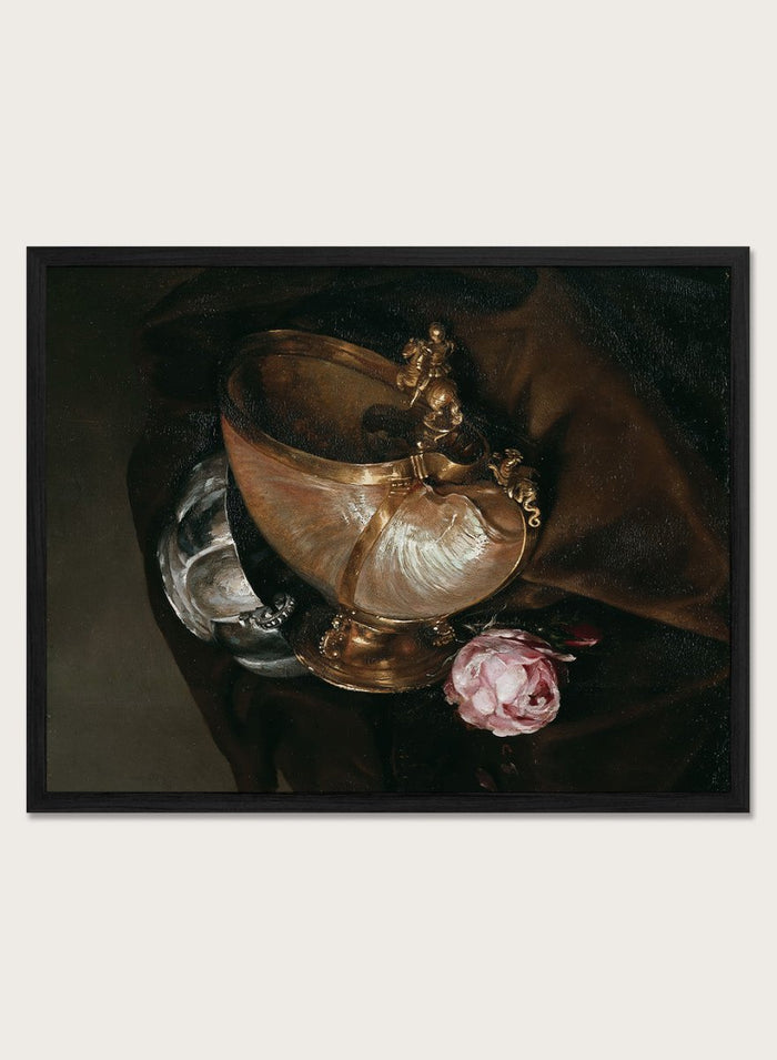 "Still Life with a Nautilus Goblet" Art Print_Sugar & Canvas_Anonymous