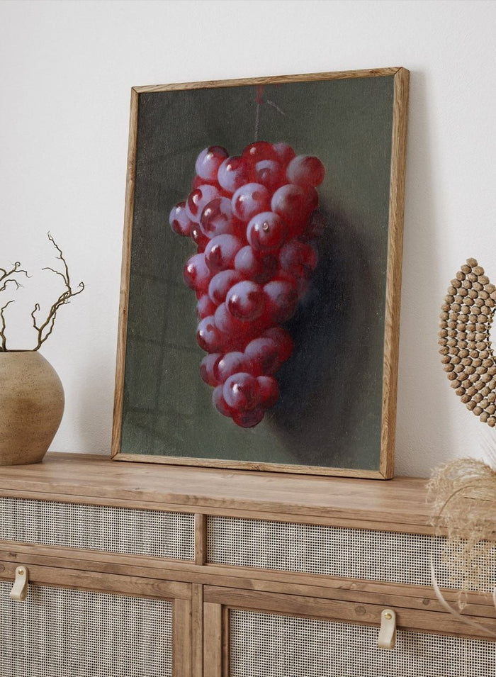 "Still Life with Grapes" Art Print_Sugar & Canvas_Carducius Plantagenet Ream