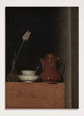 "Still Life with Jug and Tulip" Art Print_Sugar & Canvas_Anna Maria Punz