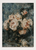 "Still life with Roses in a Glass Vase" Art Print_Sugar & Canvas_Charles Hermans