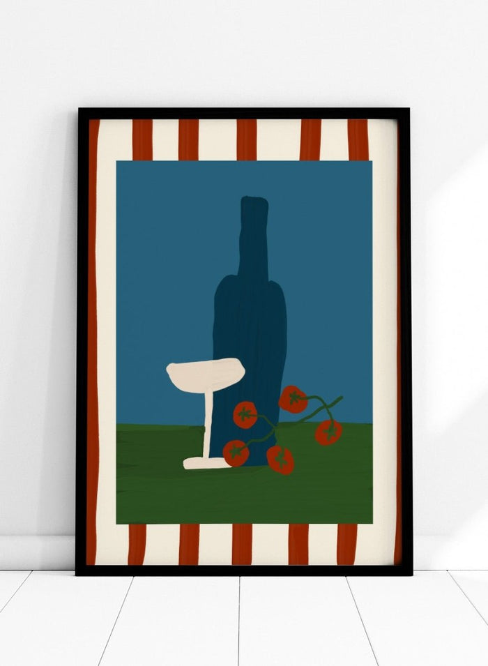 ‘Still Life with Tomatoes’ Aesthetic Art Print_Sugar & Canvas_Sugar & Canvas
