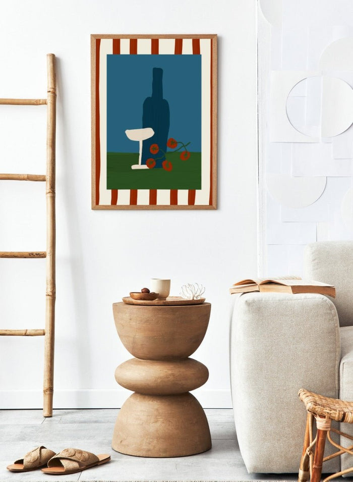 ‘Still Life with Tomatoes’ Aesthetic Art Print_Sugar & Canvas_Sugar & Canvas