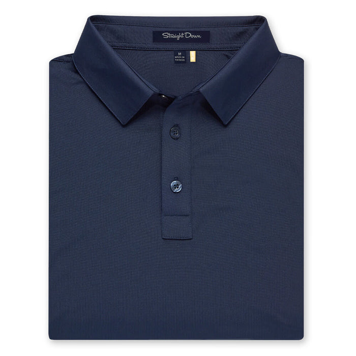 Straight Down Olympic Golf Polo New Indigo - SP26 Men