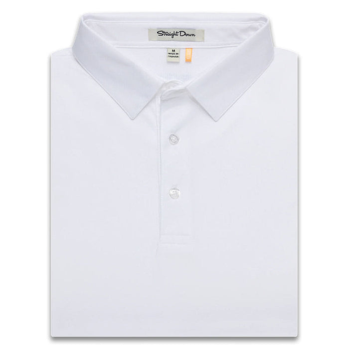 Straight Down Sullivan Golf Polo White - FA26 Men