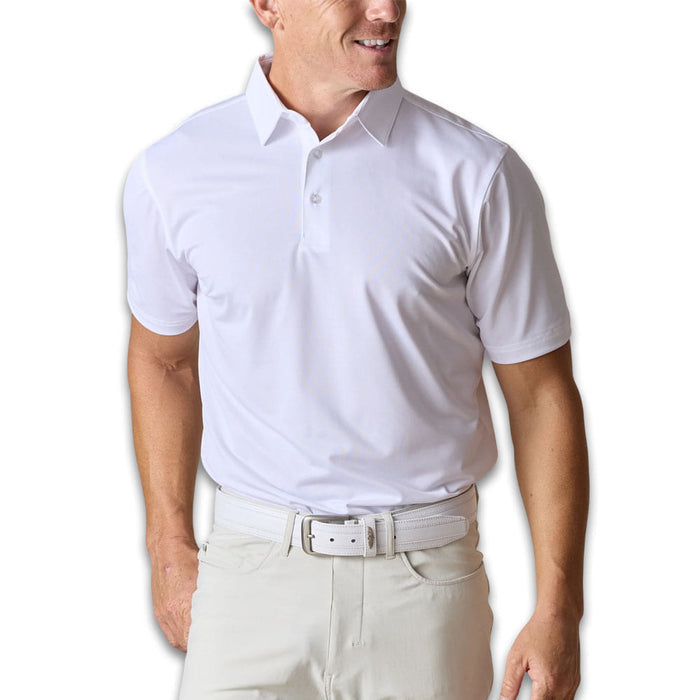 Straight Down Sullivan Golf Polo White - FA26 Men