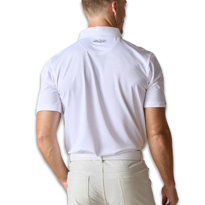 Straight Down Sullivan Golf Polo White - FA26 Men